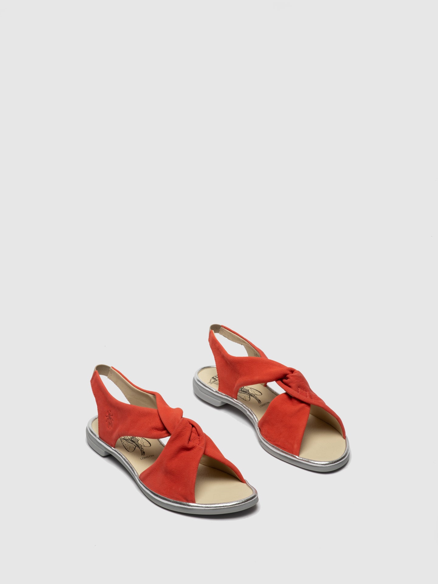 Fly London Crossover Sandals CABI168FLY Orange